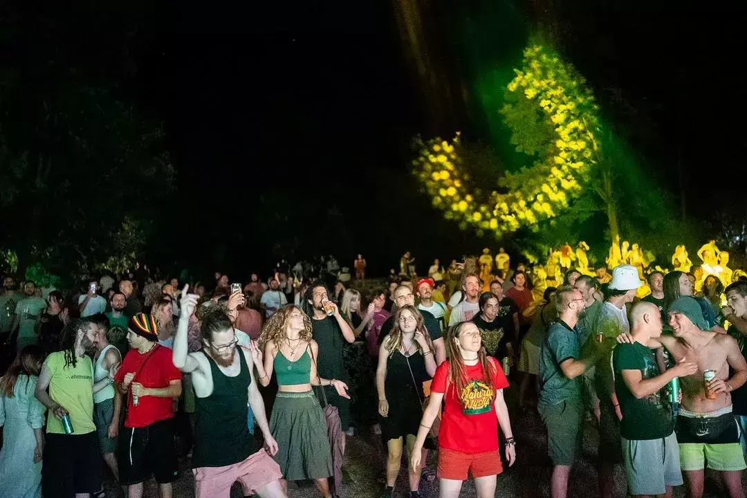 Atmosfera na festivalu