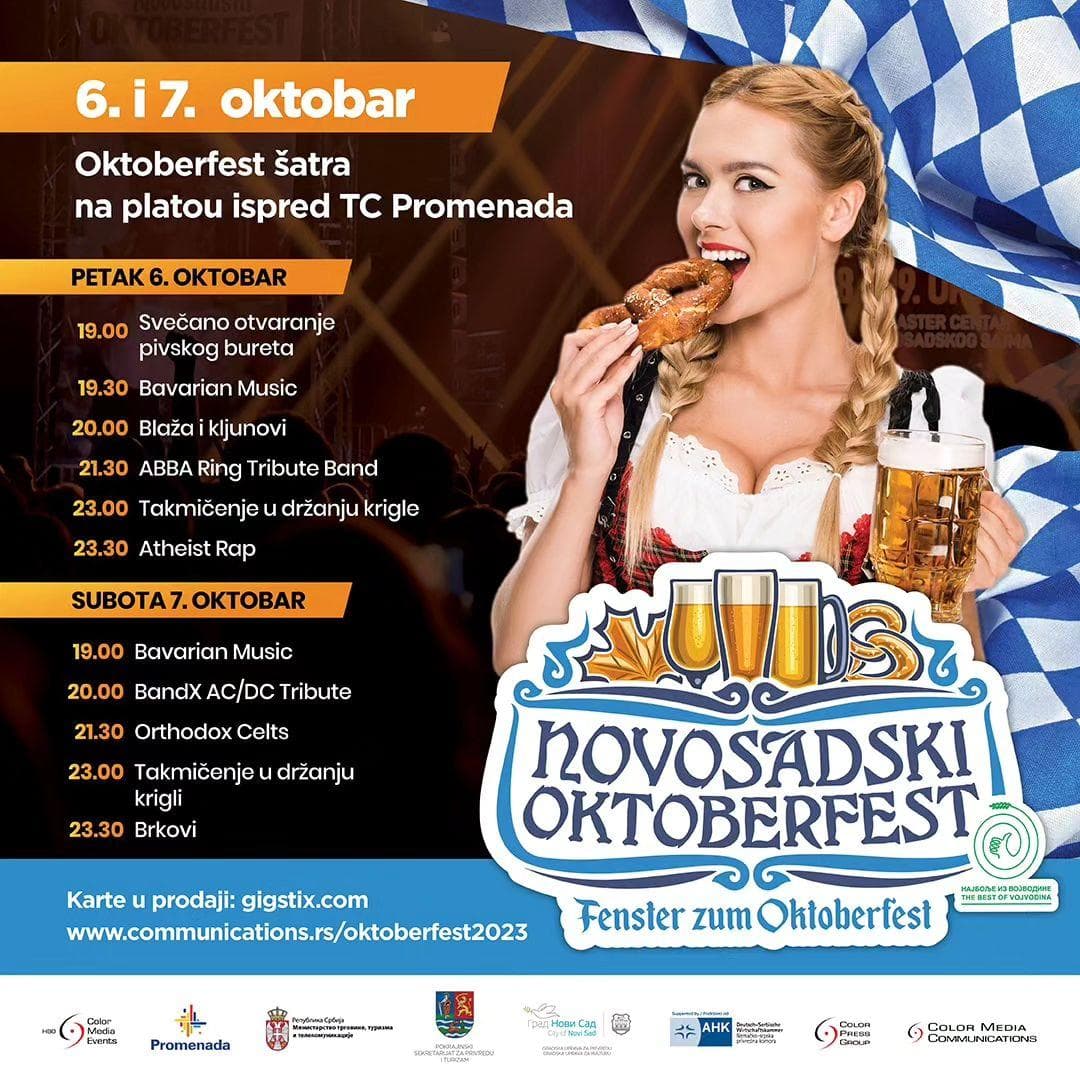 Program Novosadskog Oktoberfesta