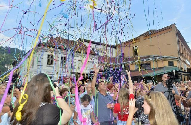 Atmosfera na manifestaciji