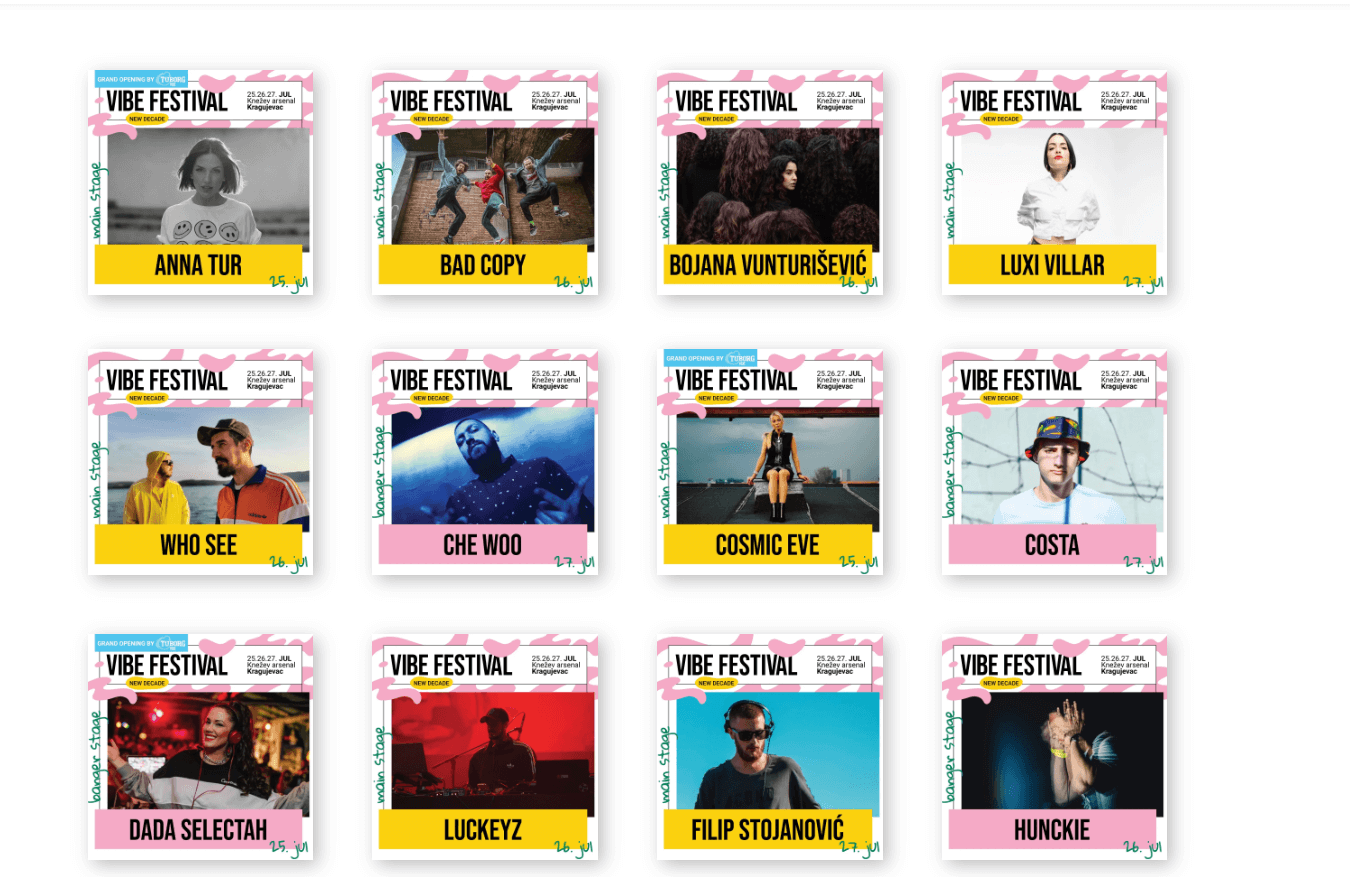 Program festivala preuzet sa sajta