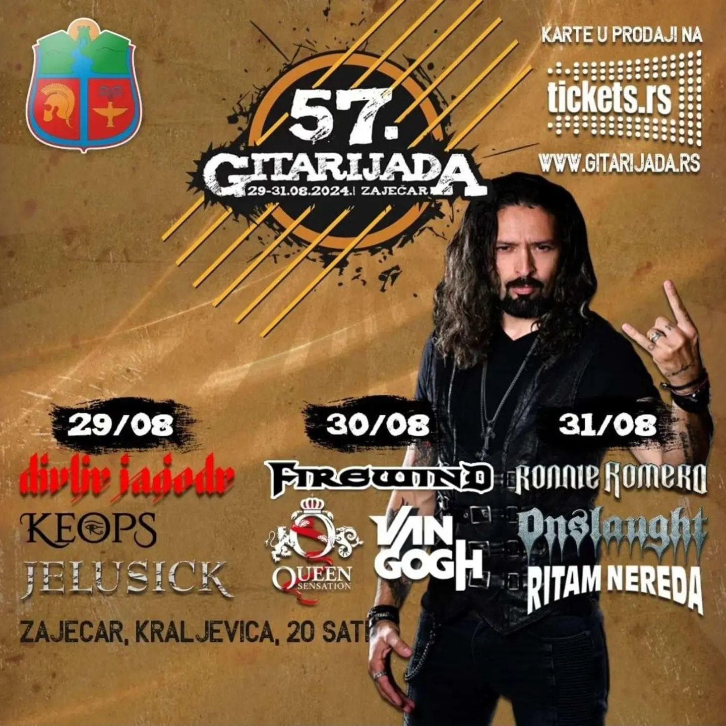 Program gitarijade preuzet sa sajta